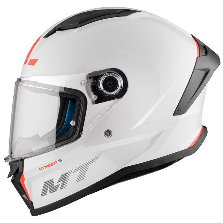 Integralhjelm Stinger 2 Perlehvid MT XS – billede 2