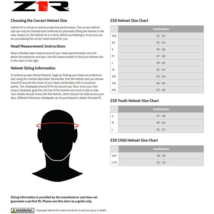 Integralhjelm Talon Solid Rød Blank Z1R – billede 3