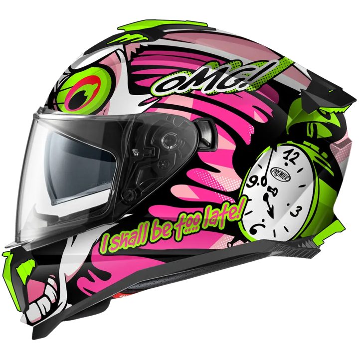 Integralhjelm Typhoon BU Rosa Mat Premier Large – billede 4