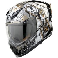 Integralhjelm Ultraflite Nuestra Señora MIPS Sort Guld Hvid ICON