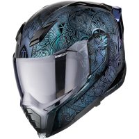 Integralhjelm Ultraflite Opal Mandala Blå ICON