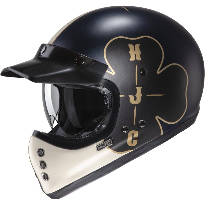Integralhjelm V60 Ofera Sort/Hvid HJC S (55-56) – billede 3