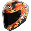 Integralhjelm X-804 RS Replica Iannone 368 Rød Orange Gul NOLAN s – miniature 1