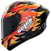 Integralhjelm X-804 RS Replica Iannone 368 Rød Orange Gul NOLAN s – miniature 2