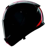Integralhjelm X-904 Ultra Carbon Gemini 352 Kulfiber Sort Rød Antracit Grå NOLAN