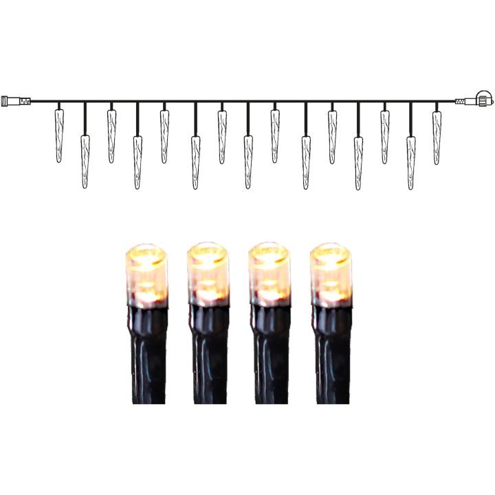 Istappsslinga Extra System Decor Transparent Star Trading – billede 8