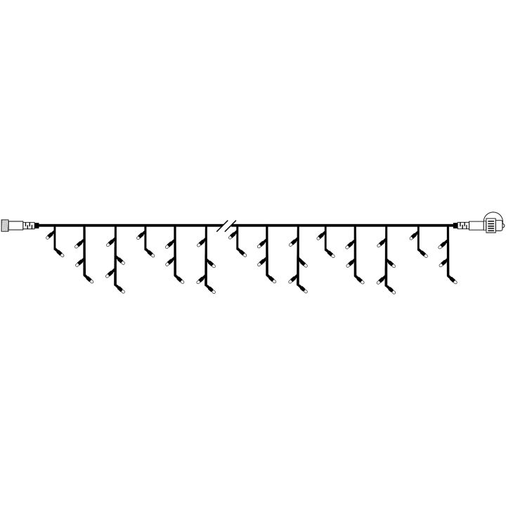 Istappsslinga System LED Varmvit Star Trading – billede 10