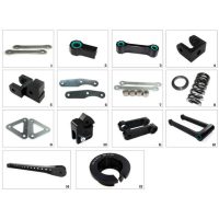 Jack Up Kit +30mm setting 6 Kawasaki Z650 Tecnium