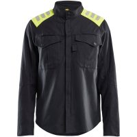 JACKA 44091512 SVART/GUL XL