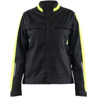 JACKA 44431832 SVART/GUL M