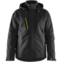 JACKA 44841917 SVART/GUL XS