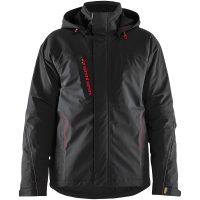 JACKA 44841917 SVART/RÖD 4XL