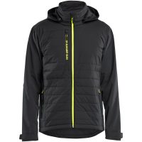 JACKA 47432513 SVART/GUL XS