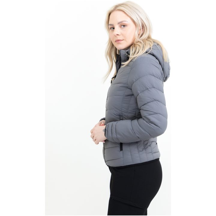 Jacka Dam Base W Stålgrå Printer Essentials XS – billede 4