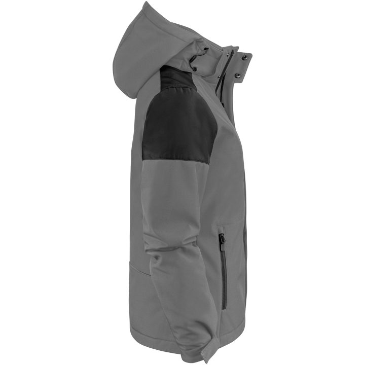 Jacka Dam Padded Softshell Antracit/svart Printer PRIME 3XL – billede 4