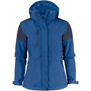 Jacka Dam Padded Softshell Koboltblå Marinblå Printer PRIME