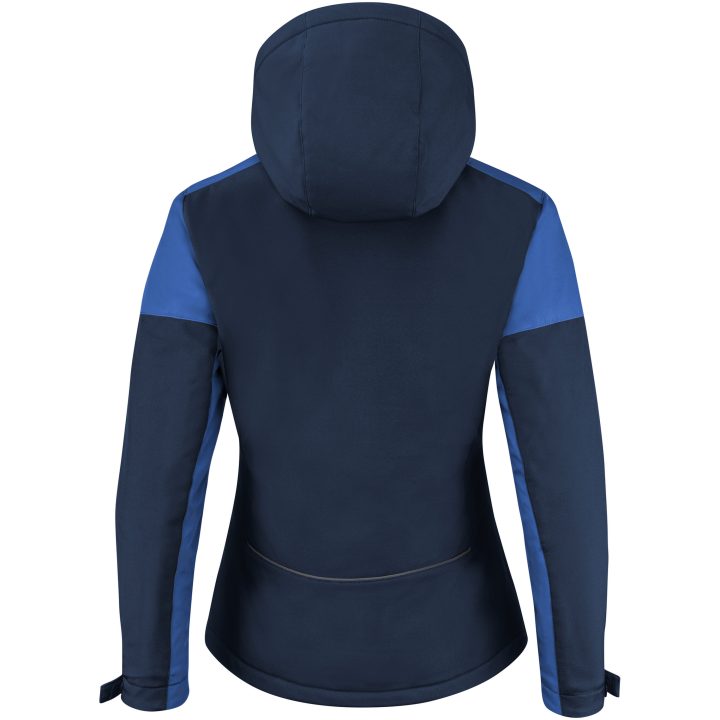 Jacka Dam Padded Softshell Marinblå/koboltblå Printer PRIME 3XL – billede 2