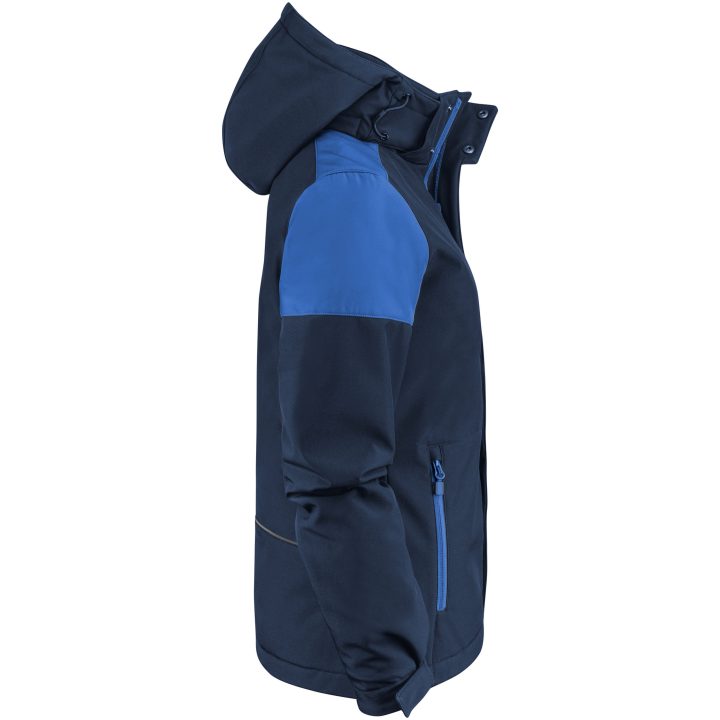 Jacka Dam Padded Softshell Marinblå/koboltblå Printer PRIME 3XL – billede 4