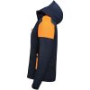 Jacka Dam Padded Softshell Marinblå/neonorange Printer PRIME XS – miniature 4