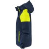 Jacka Dam Padded Softshell Marinblå/neonyellow Printer PRIME XS – miniature 4