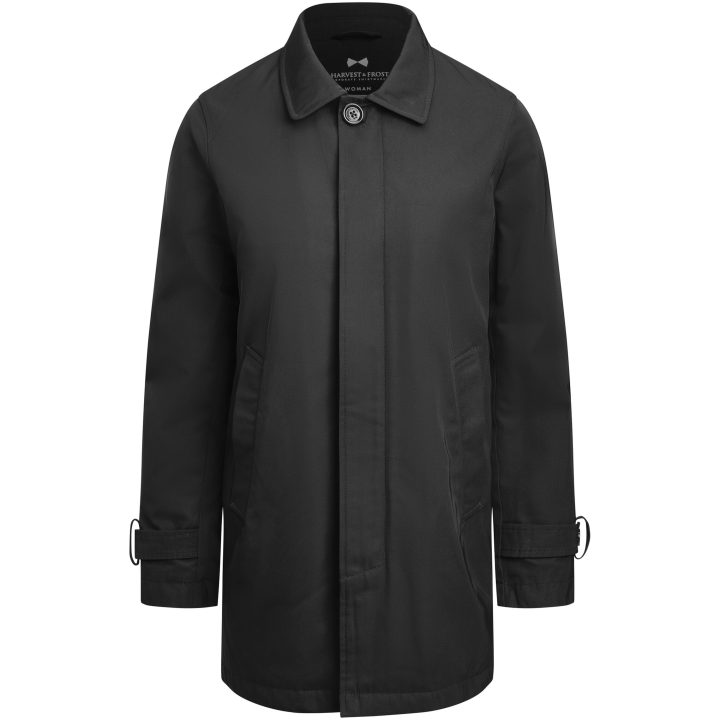 Jacka Dam The Car Coat Svart J.Harvest & Frost XS – billede 2