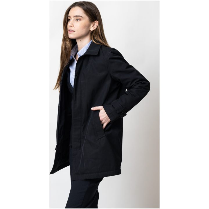 Jacka Dam The Car Coat Svart J.Harvest & Frost XS – billede 3