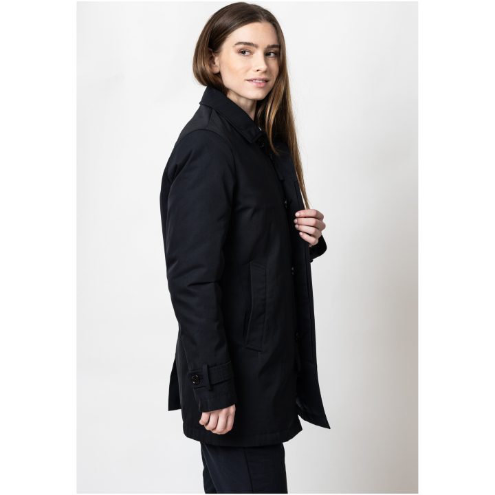 Jacka Dam The Car Coat Svart J.Harvest & Frost XS – billede 5