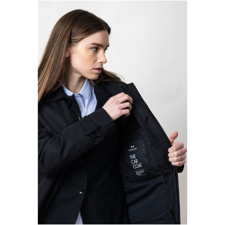 Jacka Dam The Car Coat Svart J.Harvest & Frost XS – billede 6