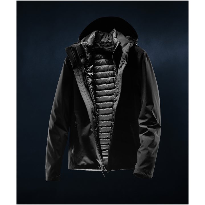 Jacka Pinnacles Textil Svart James Harvest – billede 12