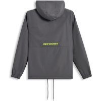 Jacka Speeder Chromium Windbreaker Grå Fluo Gul, M Alpinestars