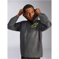 Jacka Speeder Chromium Windbreaker Grå Fluo Gul, XL Alpinestars