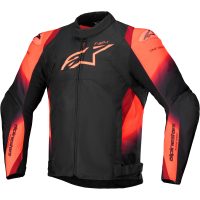Jacka T-SP 1 v2 Vattentät Svart/Röd Fluo, M Alpinestars