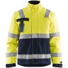 Jakke 40681530 Hivisgul / Marine BLÅKLÄDER JAKKE 40681530 GUL/MARINE S – miniature 1