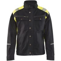 Jakke 40951370 Sort / Hivisgul BLÅKLÄDER