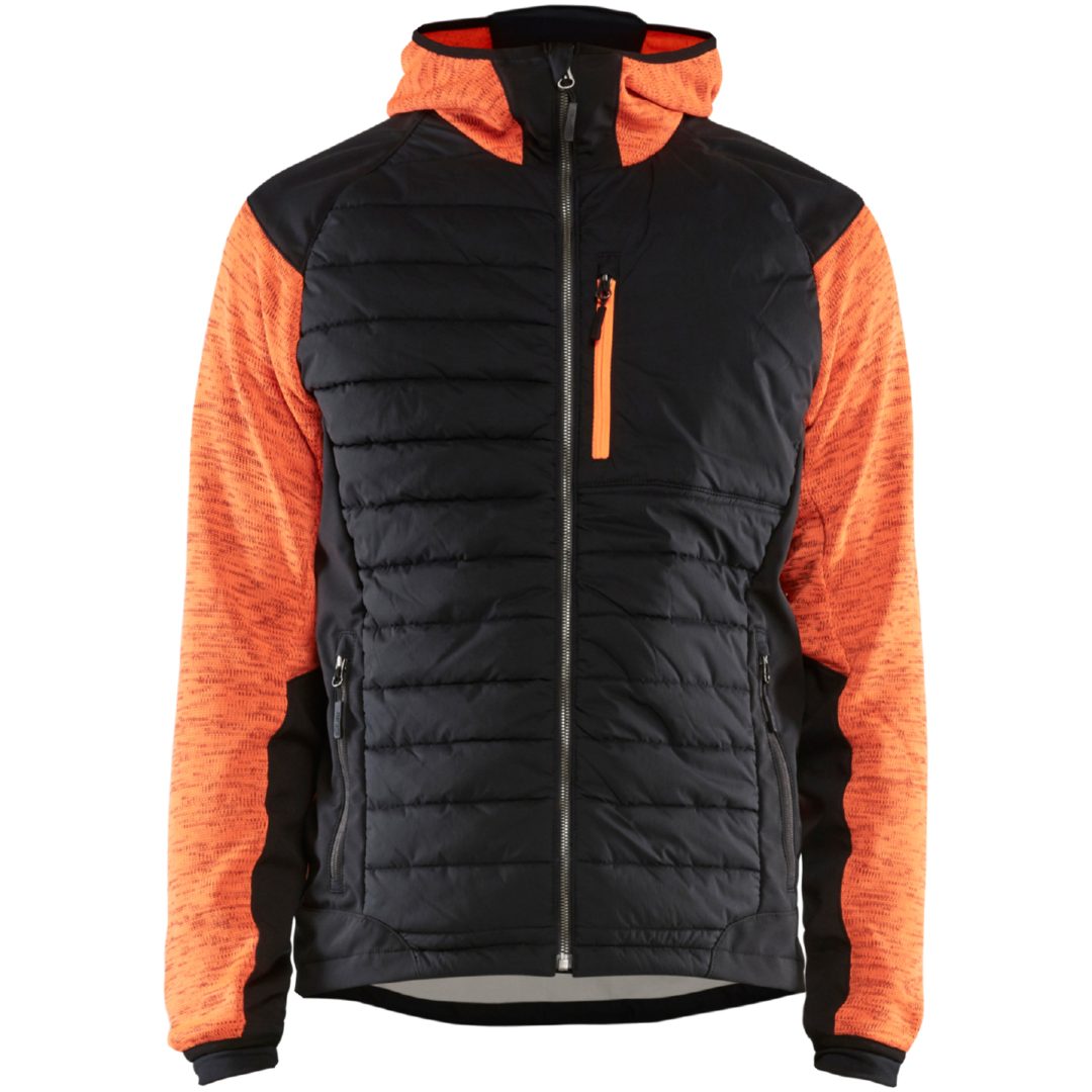 Jakke 59302117 Hivisorange / Sort BLÅKLÄDER JAKKE 59302117 ORANGE/SVA XS