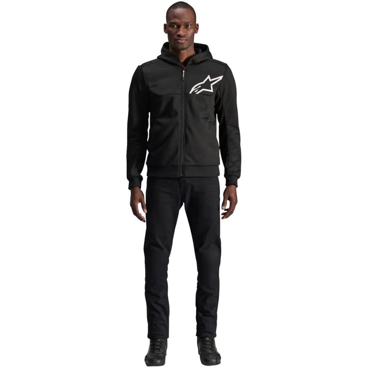 Jakke Chrome V2 Sport Fleece Sort ALPINESTARS XL – billede 3