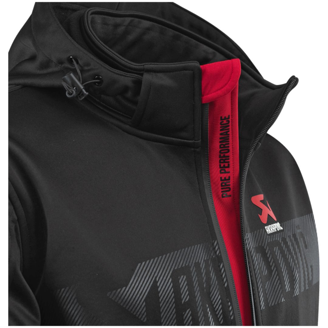 Jakke Corpo Sort/Rød AKRAPOVIC Small – billede 3