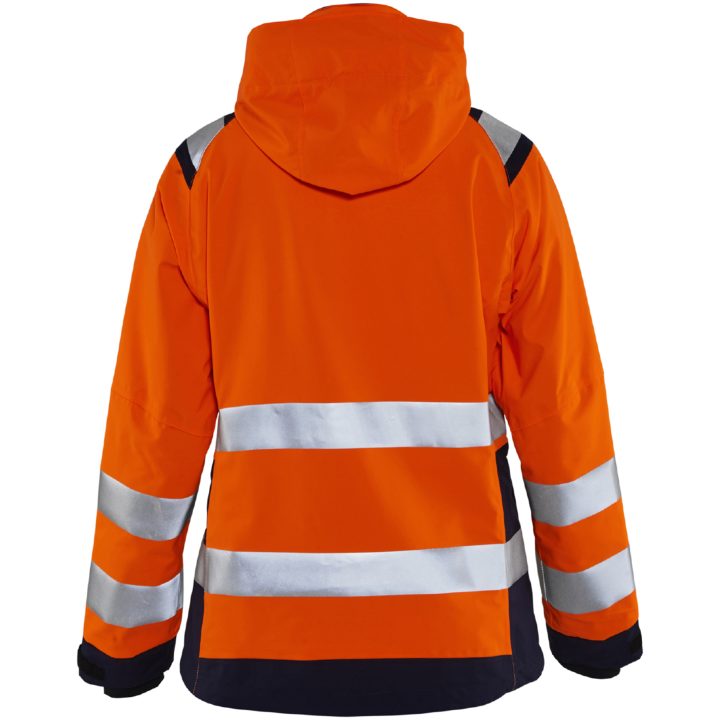 Jakke Dame 49041987 Hivisorange / Marine BLÅKLÄDER JAKKE 49041987 ORANGE/MARI XS – billede 2