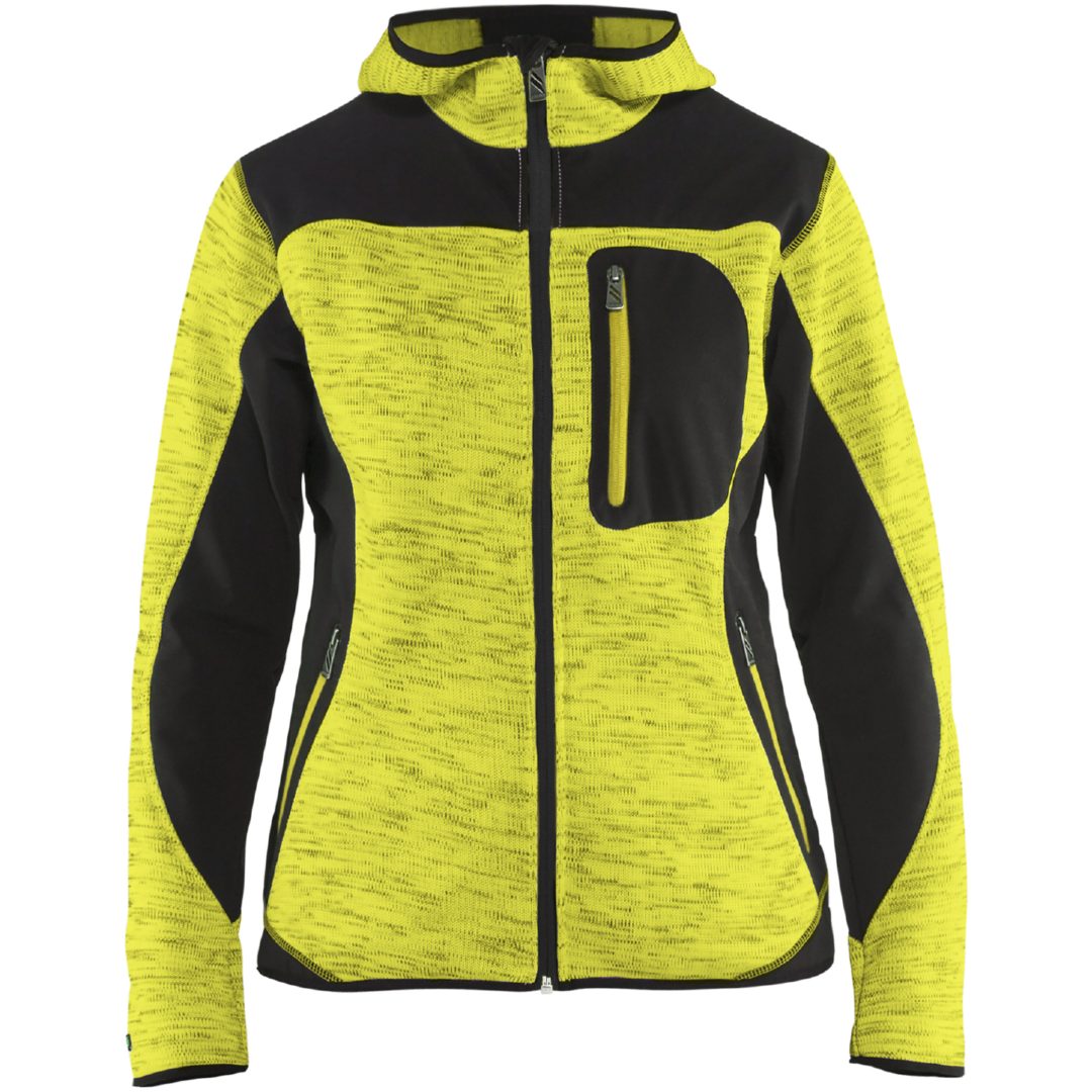Jakke dame 49312117 Hivisgul / Sort BLÅKLÄDER JAKKE 49312117 GUL/SORT XS