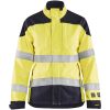 Jakke dame 49691512 Hivisgul / Marine BLÅKLÄDER JAKKE 49691512 GUL/MARINE XS – miniature 1