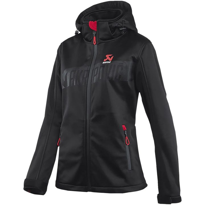 Jakke Dame Corpo Sort/Rød AKRAPOVIC Small – billede 9