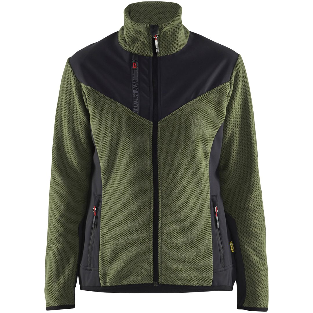 Jakke Grøn/sort 59432536 Blåkläder XS