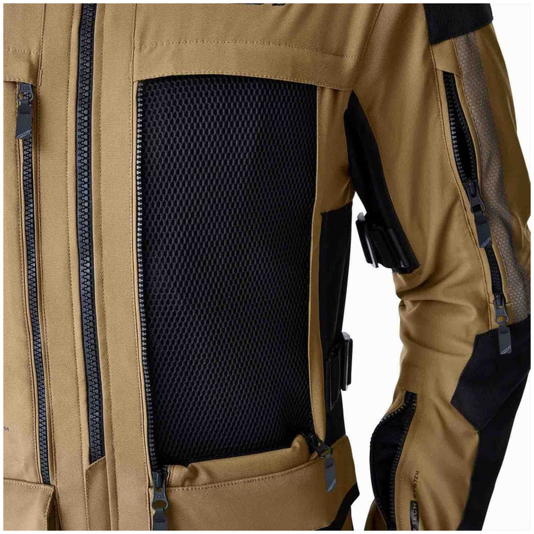 Jakke Pro Series Adventure D3O Tekstil Sand/Sort RST 50 – billede 9
