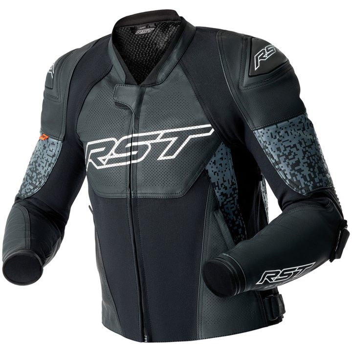 Jakke Pro Series Supersport-K D3O Læder Sort/Grå RST s – billede 2