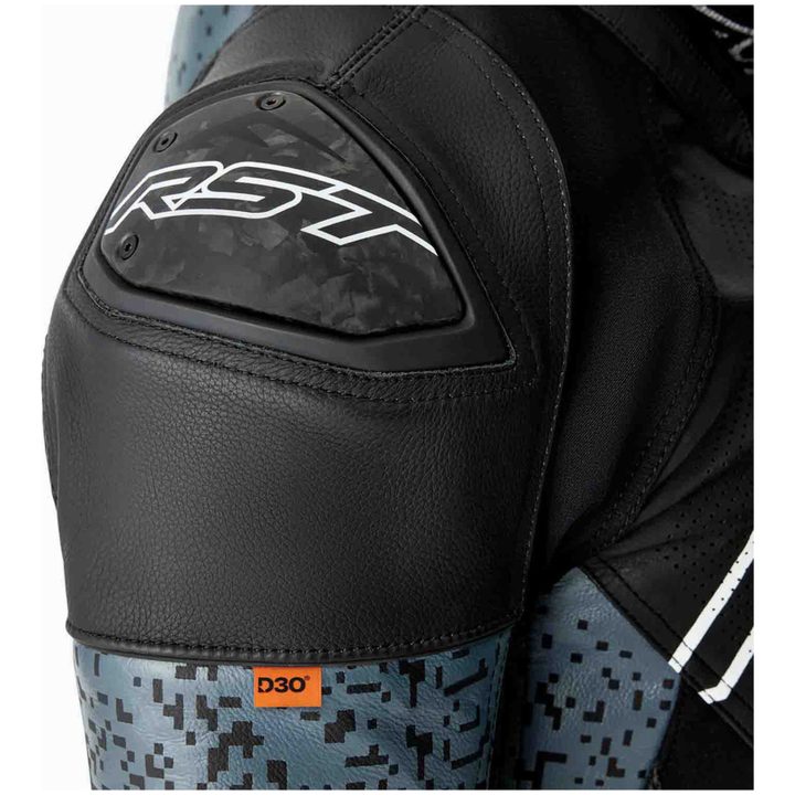Jakke Pro Series Supersport-K D3O Læder Sort/Grå RST s – billede 14