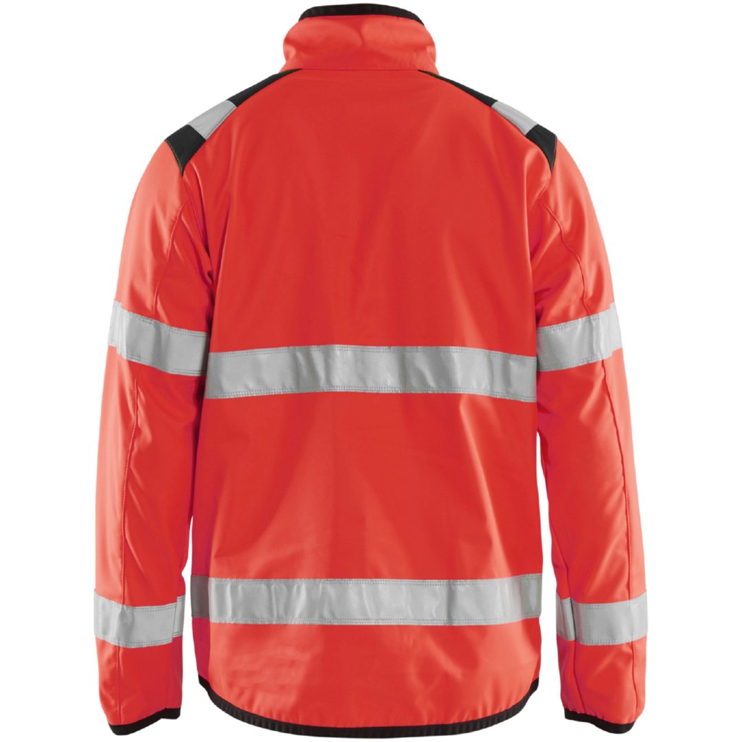 Jakke softshell 48772516 BLÅKLÄDER JAKKE 48772516 GUL/MARINE XS – billede 2