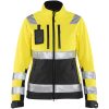 Jakke Softshell Dame 49022517 Hivisgul / Sort BLÅKLÄDER JAKKE 49022517 GUL/SORT XS – miniature 1
