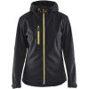 Jakke softshell dame 49192517 Sort / Hivisgul BLÅKLÄDER JAKKE 49192517 SORT/GUL XS – miniature 1