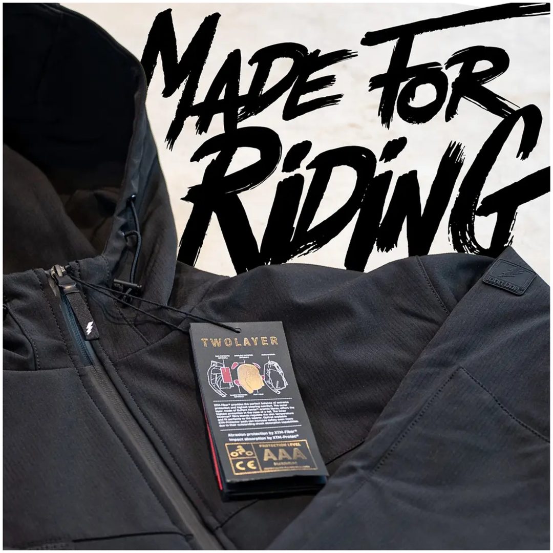 Jakke Softshell Rip Stop XTM® Sort JOHN DOE Small – billede 2