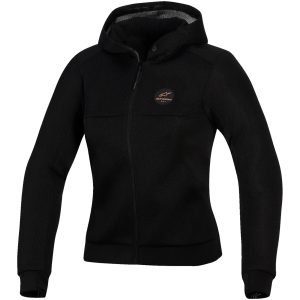 Jakke Stella Chrome Super Airflow Tekstil Sort ALPINESTARS